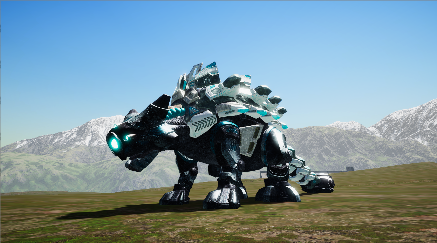 怪兽巢穴机械甲龙-植食防御型恐龙